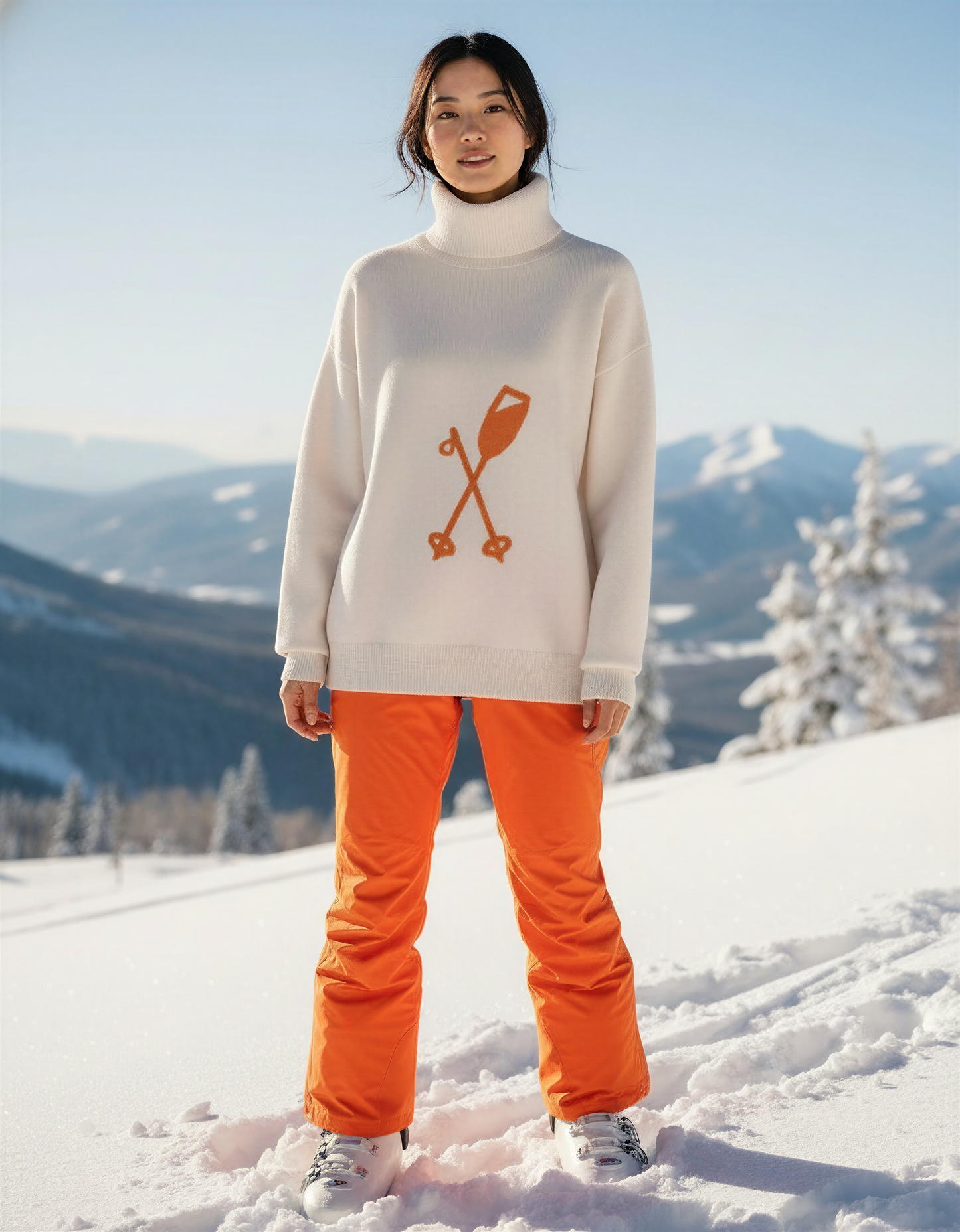 Champagne Toasty Turtleneck